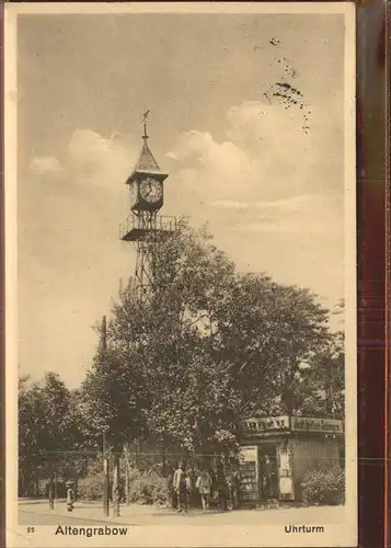 Altengrabow Uhrturm Kat. Magdeburgerforth