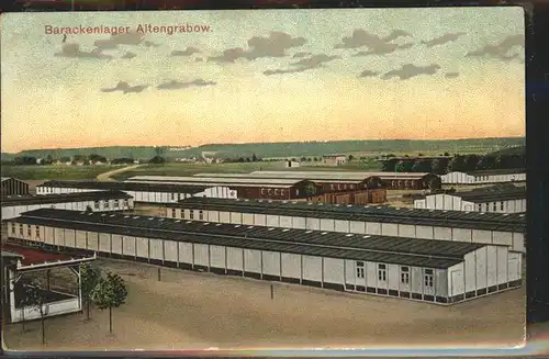 Altengrabow Barackenlager Kat. Magdeburgerforth