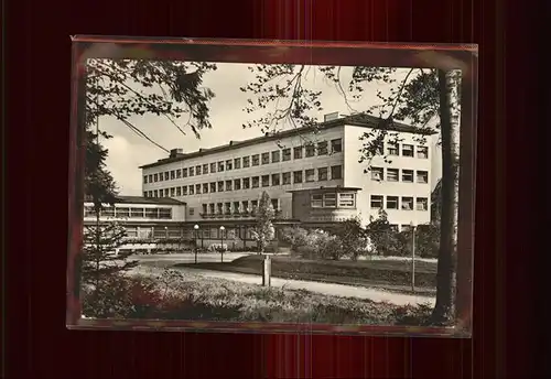 Elbingerode Harz Diakonissen Mutterhaus Neuvandsburg Kat. Elbingerode Harz