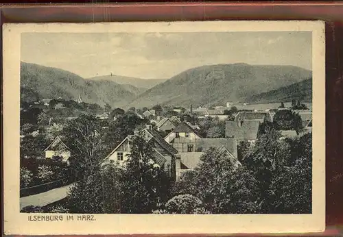 Ilsenburg Harz Panorama mit Brocken Kat. Ilsenburg Harz