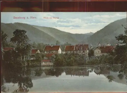 Ilsenburg Harz Panorama Teich Kat. Ilsenburg Harz