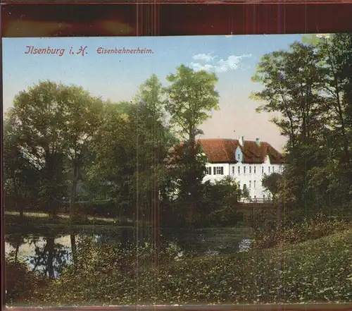 Ilsenburg Harz Eisenbahnerheim Feldpost Kat. Ilsenburg Harz