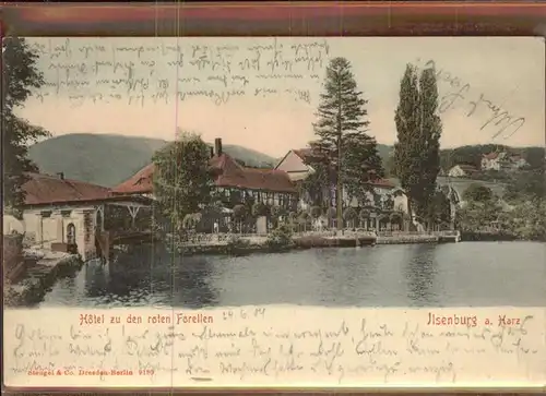 Ilsenburg Harz Hotel zu den roten Forellen Kat. Ilsenburg Harz