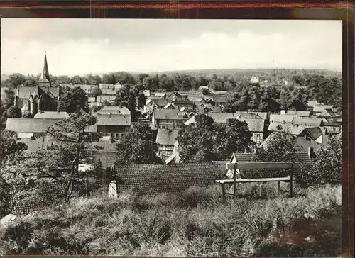 Elbingerode Harz Gesamtansicht Kat. Elbingerode Harz