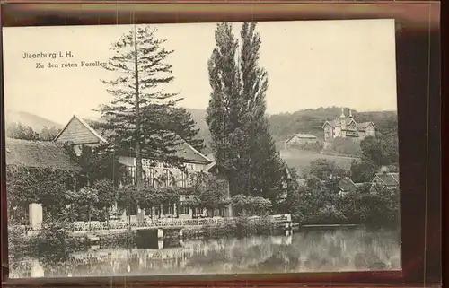 Ilsenburg Harz Zu den roten Forellen Kat. Ilsenburg Harz