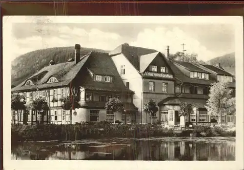 Ilsenburg Harz Hotel Zu den roten Forellen Kat. Ilsenburg Harz