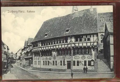 Stolberg Harz Rathaus Dorfstrasse Kat. Stolberg Harz