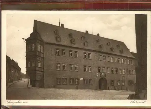 Sangerhausen Suedharz Amtsgericht Kat. Sangerhausen