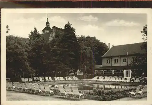 Pretzsch Elbe Eisenmoorbad Konzertplatz Kat. Pretzsch Elbe