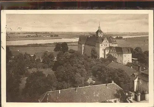 Pretzsch Elbe Schloss Kat. Pretzsch Elbe