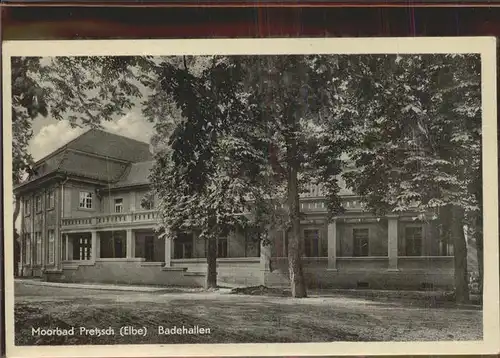 Pretzsch Elbe Eisenmoorbad Badehallen Kat. Pretzsch Elbe