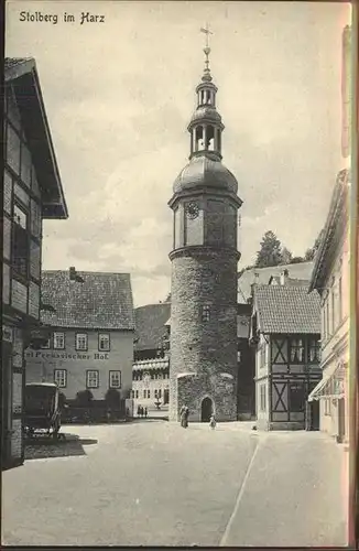 Stolberg Harz Marktturm Kat. Stolberg Harz