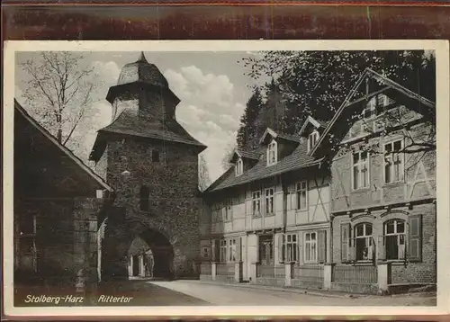 Stolberg Harz Rittertor Kat. Stolberg Harz