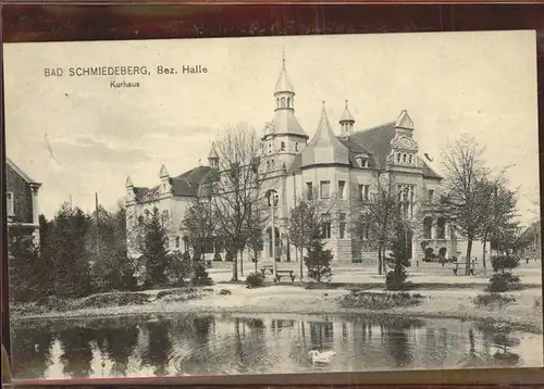 Bad Schmiedeberg Kurhaus Schwanenteich Kat. Bad Schmiedeberg