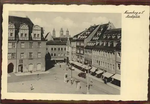 Naumburg Saale Marktplatz Kat. Naumburg