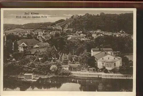 Bad Koesen Blick von Davison Halle Kat. Bad Koesen