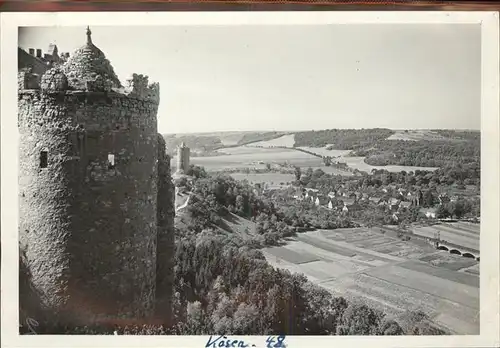 Bad Koesen Rudelsburg Saaleck Kat. Bad Koesen