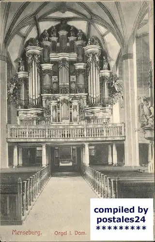 Merseburg Orgel im Dom Kat. Merseburg