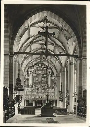 Merseburg Saale Orgel im Dom Kat. Merseburg