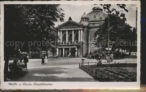 Halle Saale Stadttheater Kat. Halle