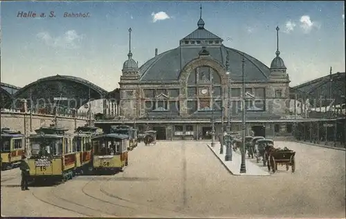Halle Saale Bahnhof Kat. Halle