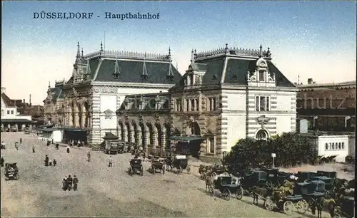 Duesseldorf Hauptbahnhof Kat. Duesseldorf