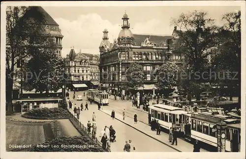 Duesseldorf Albert Leo Schlageterplatz Kat. Duesseldorf