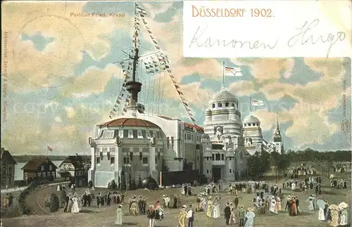 Duesseldorf Ausstelung 1902 (Pavillon von Friedr.Krupp) Kat. Duesseldorf