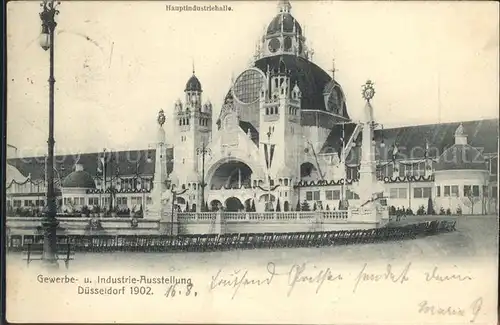 Duesseldorf Gerwerbe u.Industrieausstelung 1902 (Hauptindustriehalle) Kat. Duesseldorf