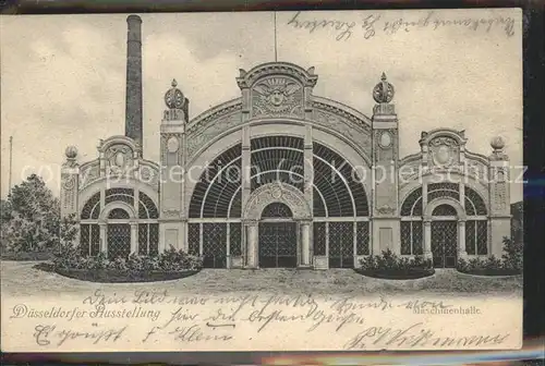 Duesseldorf Ausstellung 1902 (Maschinenhalle) Kat. Duesseldorf