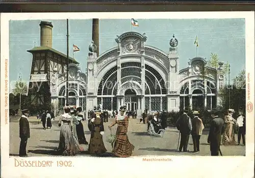 Duesseldorf Ausstellung 1902 (Maschinenhalle) Kat. Duesseldorf