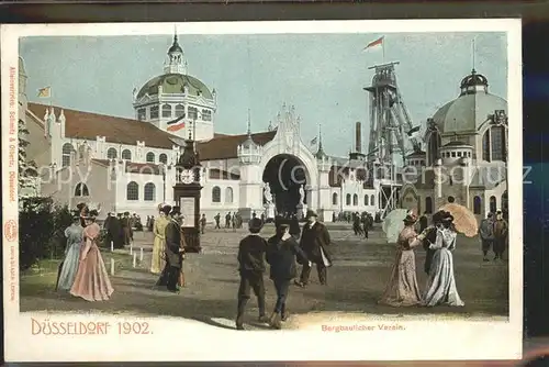 Duesseldorf Ausstellung 1902 (Bergbaulicher Verein) Kat. Duesseldorf