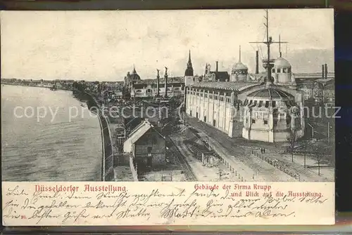 Duesseldorf Ausstellung 1902 (Gebaeude der Firma Krupp) Kat. Duesseldorf