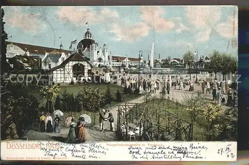 Duesseldorf Ausstellung 1902 (Hauptindustriehalle) Kat. Duesseldorf