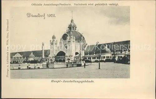 Duesseldorf Ausstellung 1902 (Haupt Ausstellungsgebaeude) Kat. Duesseldorf