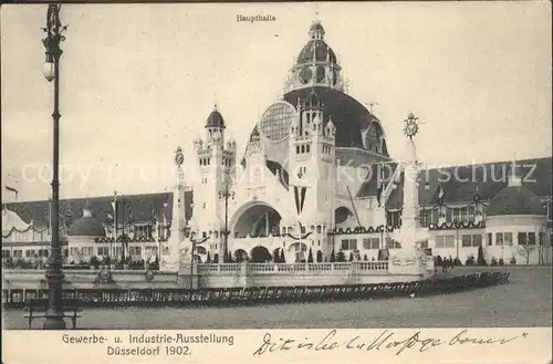 Duesseldorf Gewerbe u.Industrie Ausstellung 1902 (Haupthalle) Kat. Duesseldorf