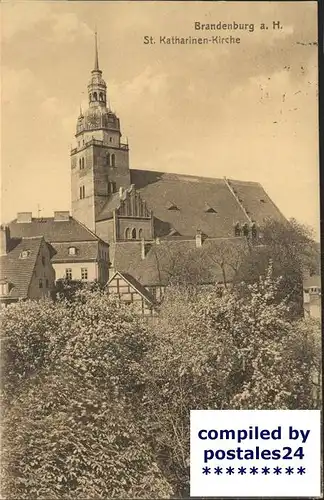 Brandenburg Havel St. Katharinenkirche Feldpost Kat. Brandenburg