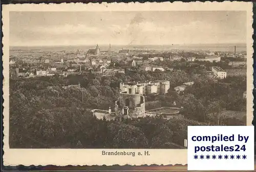 Brandenburg Havel Panorama Kat. Brandenburg
