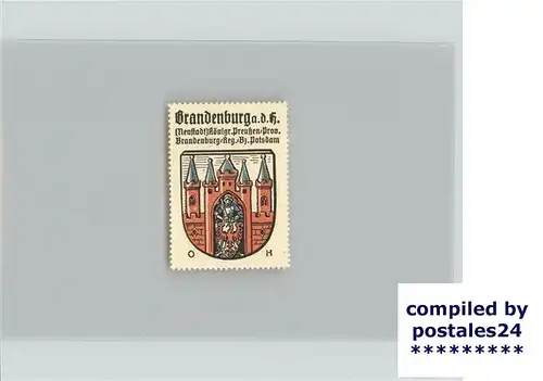Brandenburg Havel Briefmarke Koenigreich Preussen Kat. Brandenburg