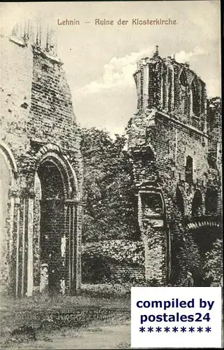 Lehnin Ruine der Klosterkirche Kat. Kloster Lehnin