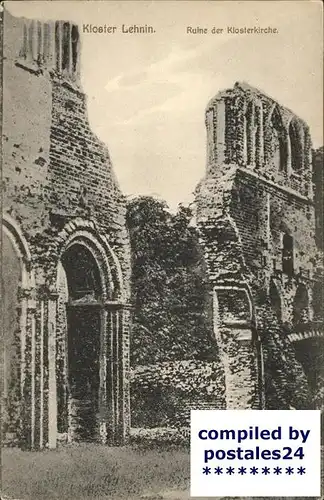 Lehnin Ruine der Klosterkirche Kat. Kloster Lehnin