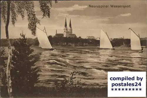 Neuruppin Wassersport Segelboote Kat. Neuruppin