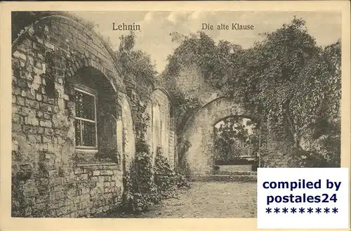 Lehnin die alte Klause Kat. Kloster Lehnin