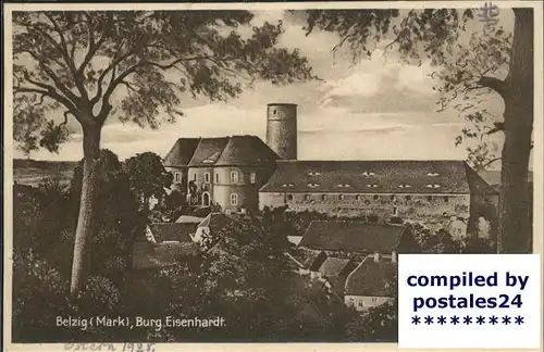 Belzig Burg Eisenhardt Kat. Belzig