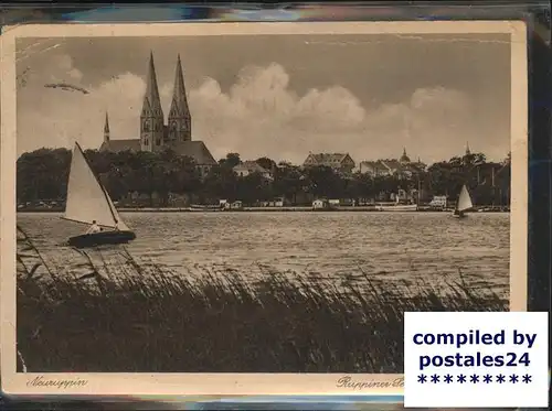 Neuruppin Segelboote Kat. Neuruppin