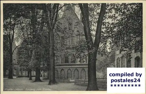 Lehnin Klostereingang Kat. Kloster Lehnin