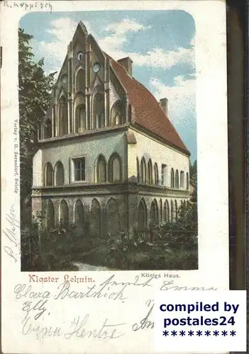 Lehnin Koenigs Haus Kat. Kloster Lehnin