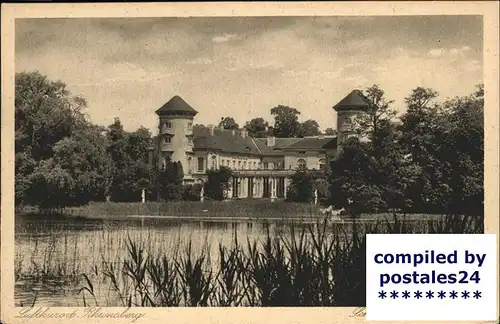 Rheinsberg Schloss mit See Kat. Rheinsberg