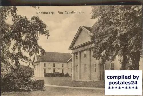 Rheinsberg Am Cavaliershaus Kat. Rheinsberg