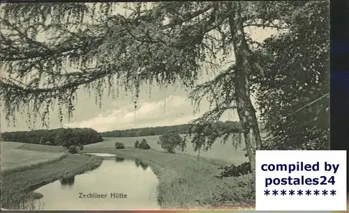 Zechlinerhuette Panorama Kat. Rheinsberg